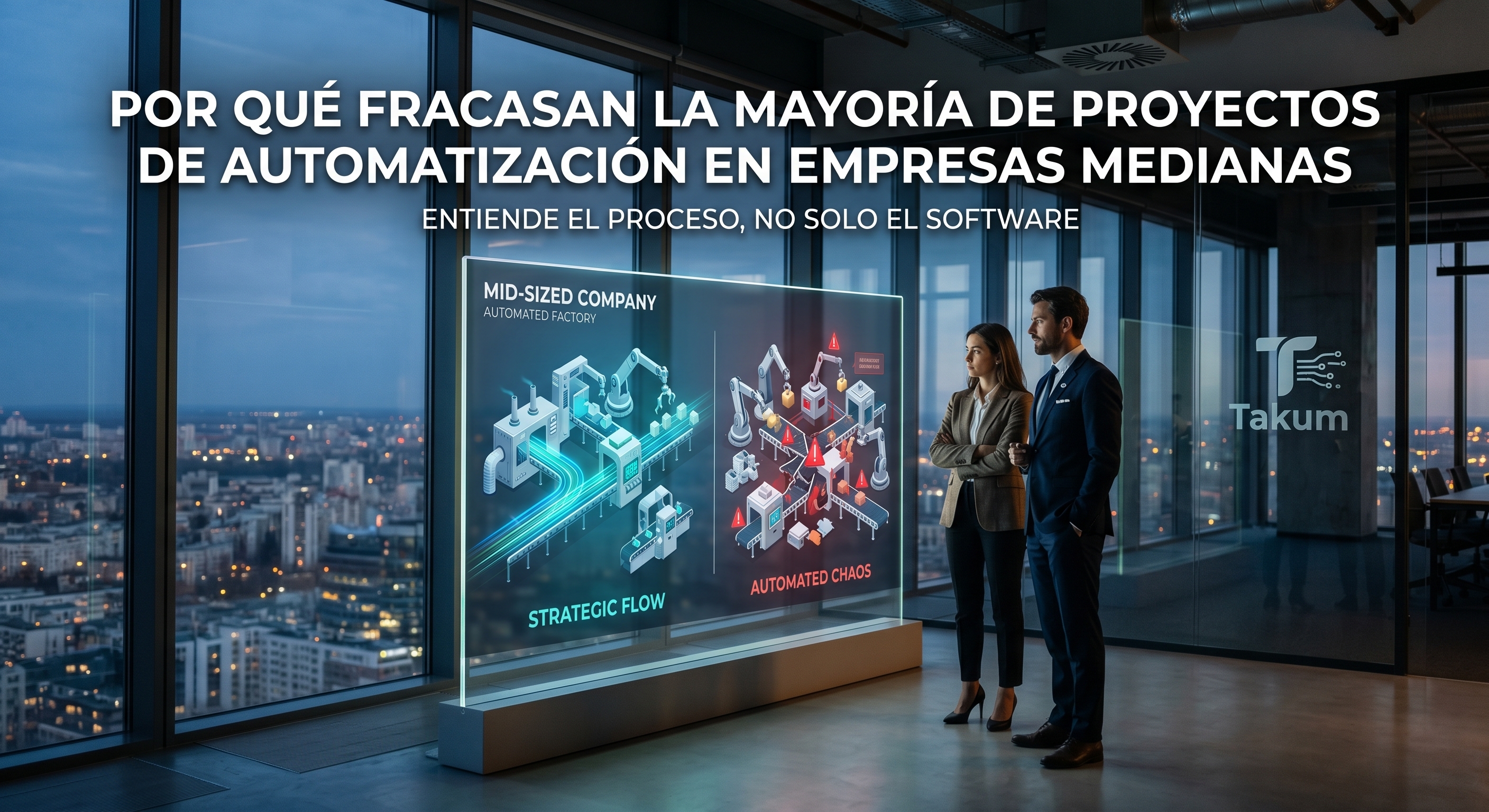 Por qué fracasan los proyectos de automatización e IA en la empresa mediana: Una visión estratégica